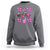 Football Breast Cancer Awareness Sweatshirt Football Coquette Bow Pink Ribbon Game Day - Wonder Print Shop