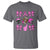 Football Breast Cancer Awareness T Shirt Football Coquette Bow Pink Ribbon Game Day - Wonder Print Shop