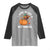 Funny Thanksgiving Turkey Raglan Shirt Came In Like A Butterball