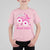 Crush Breast Cancer Awareness T Shirt For Kid Pink Ribbon Monster Truck Dinosaur - Wonder Print Shop