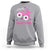 Crush Breast Cancer Awareness Sweatshirt Pink Ribbon Monster Truck Dinosaur - Wonder Print Shop