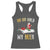 Christmas Beer Racerback Tank Top Funny Santa Ho Ho Hold My Beer Skateboard Roof