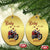 Funny Christmas Motorcycle Santa Christmas Ornament Xmas Motorbike Biker Gift - Wonder Print Shop