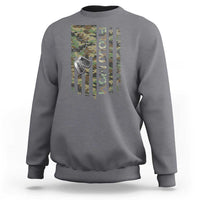 Personalized Proud Army Mom Sweatshirt Custom Name Dog Tag Camo American Flag Gift