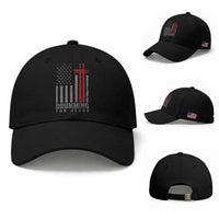 Christian Drummer Baseball Cap Drumming For Jesus Cross USA Flag Percussionist