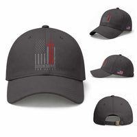 Christian Drummer Baseball Cap Drumming For Jesus Cross USA Flag Percussionist
