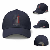 Christian Drummer Baseball Cap Drumming For Jesus Cross USA Flag Percussionist
