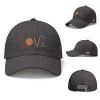 Retro Drummer Baseball Cap Drum Love Drums Drumline
