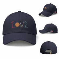 Retro Drummer Baseball Cap Drum Love Drums Drumline