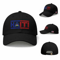 Haiti Flag Baseball Cap Vintage Haitian Pride Ayiti Roots