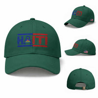 Haiti Flag Baseball Cap Vintage Haitian Pride Ayiti Roots