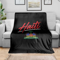 Retro Haiti Throw Blanket Haitian Gift Ayiti Roots