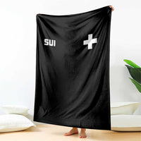 Switzerland Throw Blanket Retro Swiss Flag