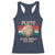 Pluto Never Forget 1930-2006 Planet Racerback Tank Top Funny Vintage Retro Astronomy Space