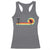 Disc Golf Retro Racerback Tank Top Vintage Frisbee Golf Player