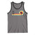 Disc Golf Retro Tank Top Vintage Frisbee Golf Player