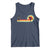 Disc Golf Retro Tank Top Vintage Frisbee Golf Player