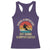 Skiing Racerback Tank Top School Is Important But Skiing Is Importanter Ski Funny Gift