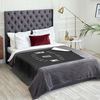 Eat Sleep Run Repeat Throw Blanket Marathon Runner