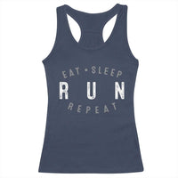 Eat Sleep Run Repeat Racerback Tank Top Marathon Runner