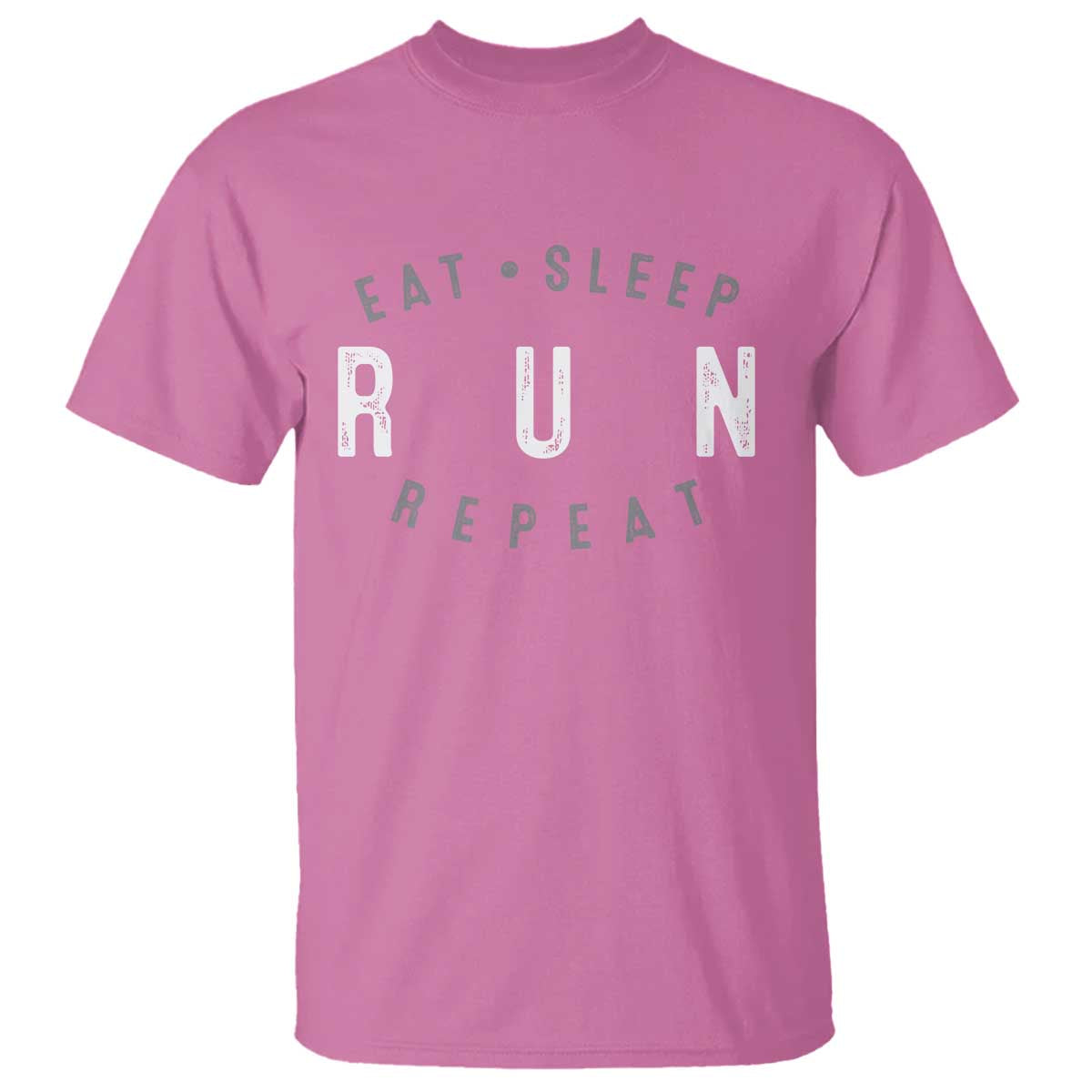 Eat Sleep Run Repeat T Shirt Marathon Runner
