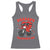 Braaapy Valentines Day Motocross Heart Racerback Tank Top