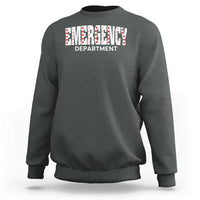 Emergency Department Sweatshirt Cute ER Nurse Gift - Wonder Print Shop