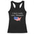 I Don't Really Care Margaret Vice President Jd Vance Racerback Tank Top USA Flag