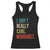 Retro I Don't Really Care Margaret Vice President Jd Vance Racerback Tank Top