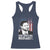 I Don't Really Care Margaret Jd Vance Racerback Tank Top Vice President American Flag