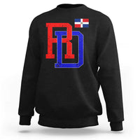 Dominican Republic Sweatshirt Distressed RD Flag Dominican Pride