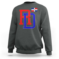 Dominican Republic Sweatshirt Distressed RD Flag Dominican Pride