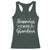 New Grandma Racerback Tank Top Happiness is Being a Grandma Grandmother