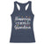 New Grandma Racerback Tank Top Happiness is Being a Grandma Grandmother