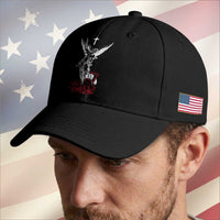 Saint Michael The Archangel Defeating Satan Baseball Cap