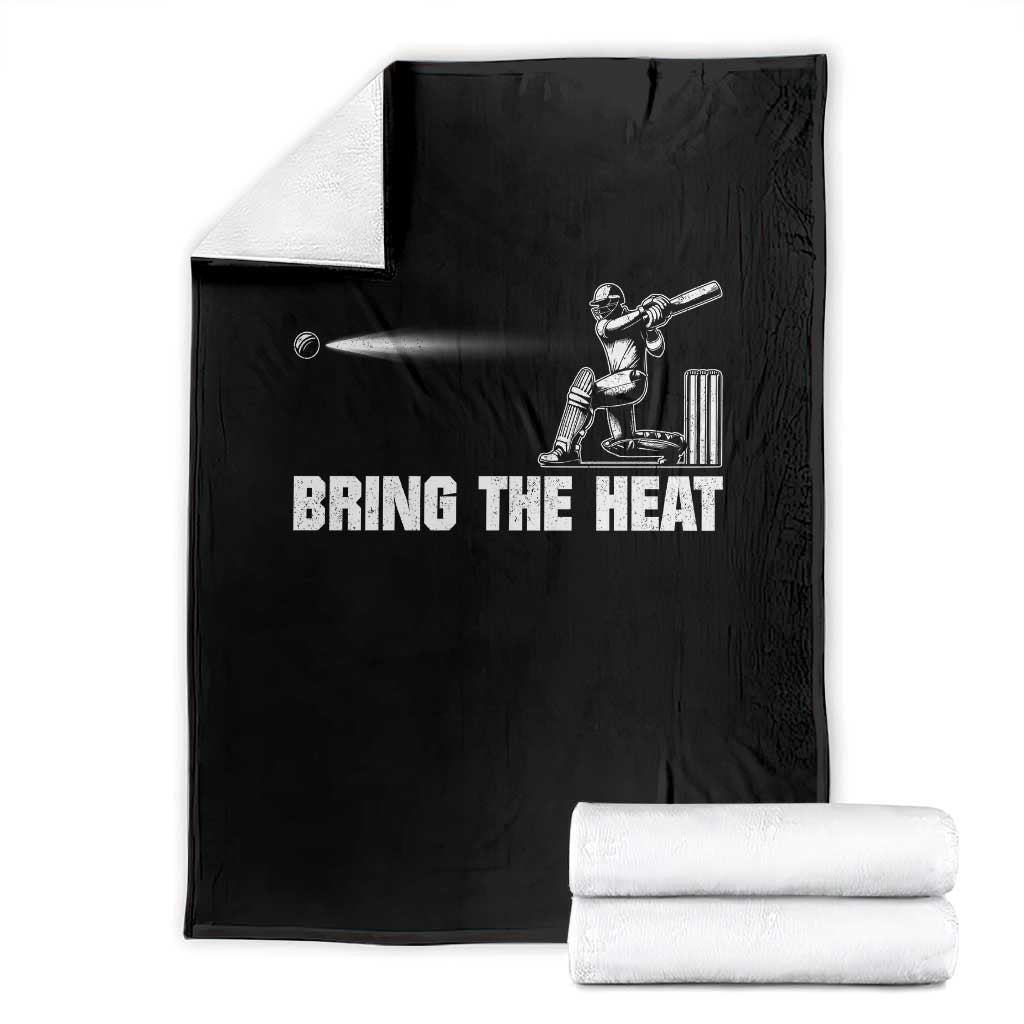 Cricket Player Throw Blanket Bring The Heat Batting