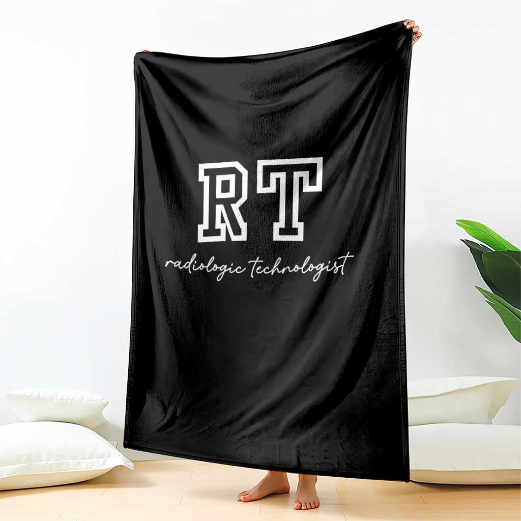 Radiology Technologist Throw Blanket RT Xray Rad Tech Gift - Wonder Print Shop