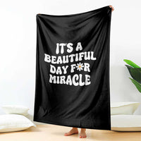 IVF Miracle Throw Blanket Transfer Day Infertility Support Gift - Wonder Print Shop