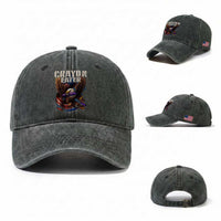 Crayon Eater Washed Cotton Baseball Cap Funny Eagle 250th Anniversary Veterans Gifts