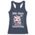 100th Day Of School Unicorn Girls Racerback Tank Top Magical Learning