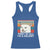 Cat Meme Racerback Tank Top First Of All I'm A Delight Sarcastic Angry Cat