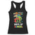 Ready To Crush 100 Days Of School Racerback Tank Top T Rex Dinosaur Boys