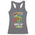 Ready To Crush 100 Days Of School Racerback Tank Top T Rex Dinosaur Boys