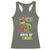 Ready To Crush 100 Days Of School Racerback Tank Top T Rex Dinosaur Boys