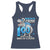 100 Days Of School Dinosaur Racerback Tank Top Trex 100th Day of School Boy Gifts