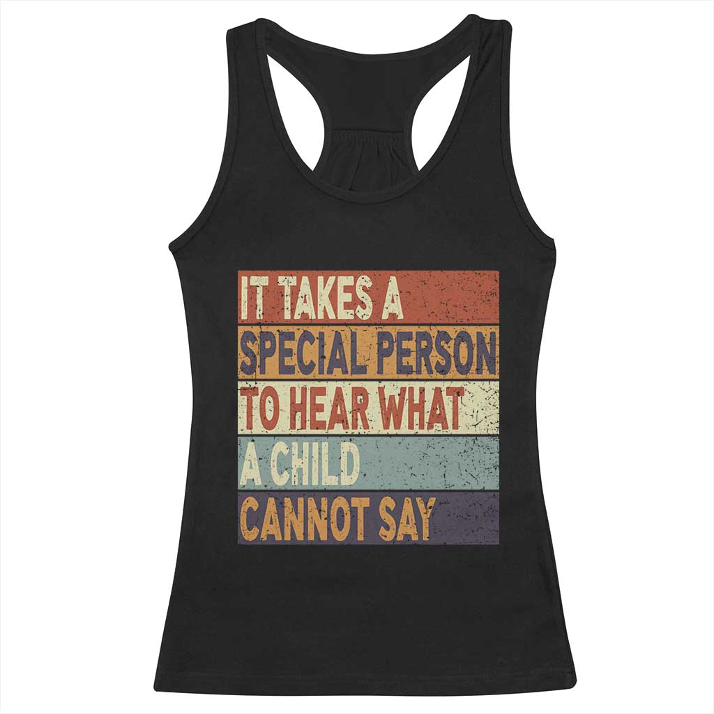 Special Education Teacher Racerback Tank Top Inspirational SPED Teachers Autism