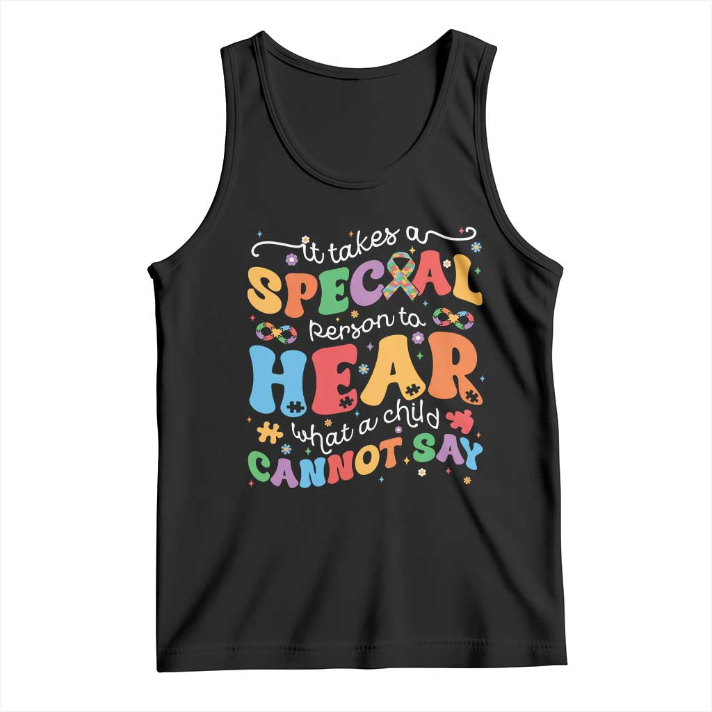 Special Education Teacher Tank Top Inspirational SPED Teachers Autism A Special Person