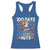 100 Days Of School Racerback Tank Top 100th Day Driving My Teacher Nuts Squirrel School