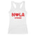 Nola Strong New Orleans Support Racerback Tank Top