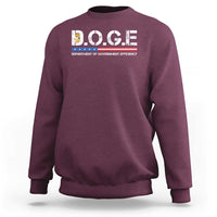 DOGE Department of Government Efficiency Sweatshirt - Wonder Print Shop